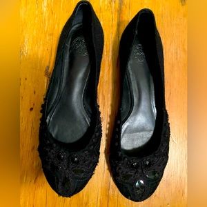 Tory Burch fancy ballet slippers.